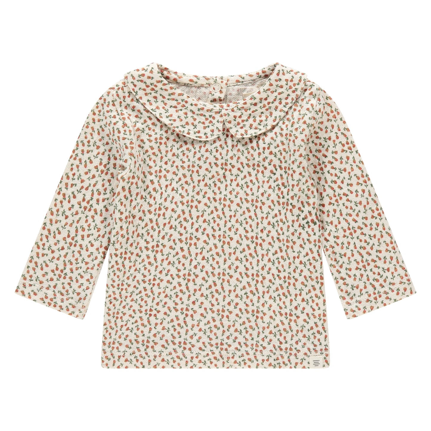 A TINY STORY - SNOW BLOEMETJES SHIRT MET KRAAGJE