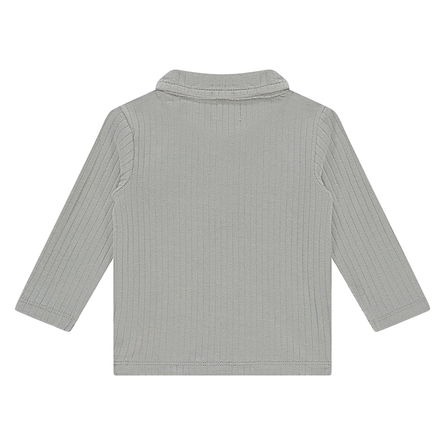 A TINY STORY - STEEL POLO MET LANGE MOUW