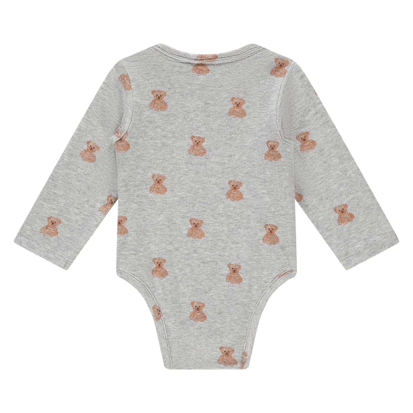 A TINY STORY - GREY MELANGE BEER ROMPER