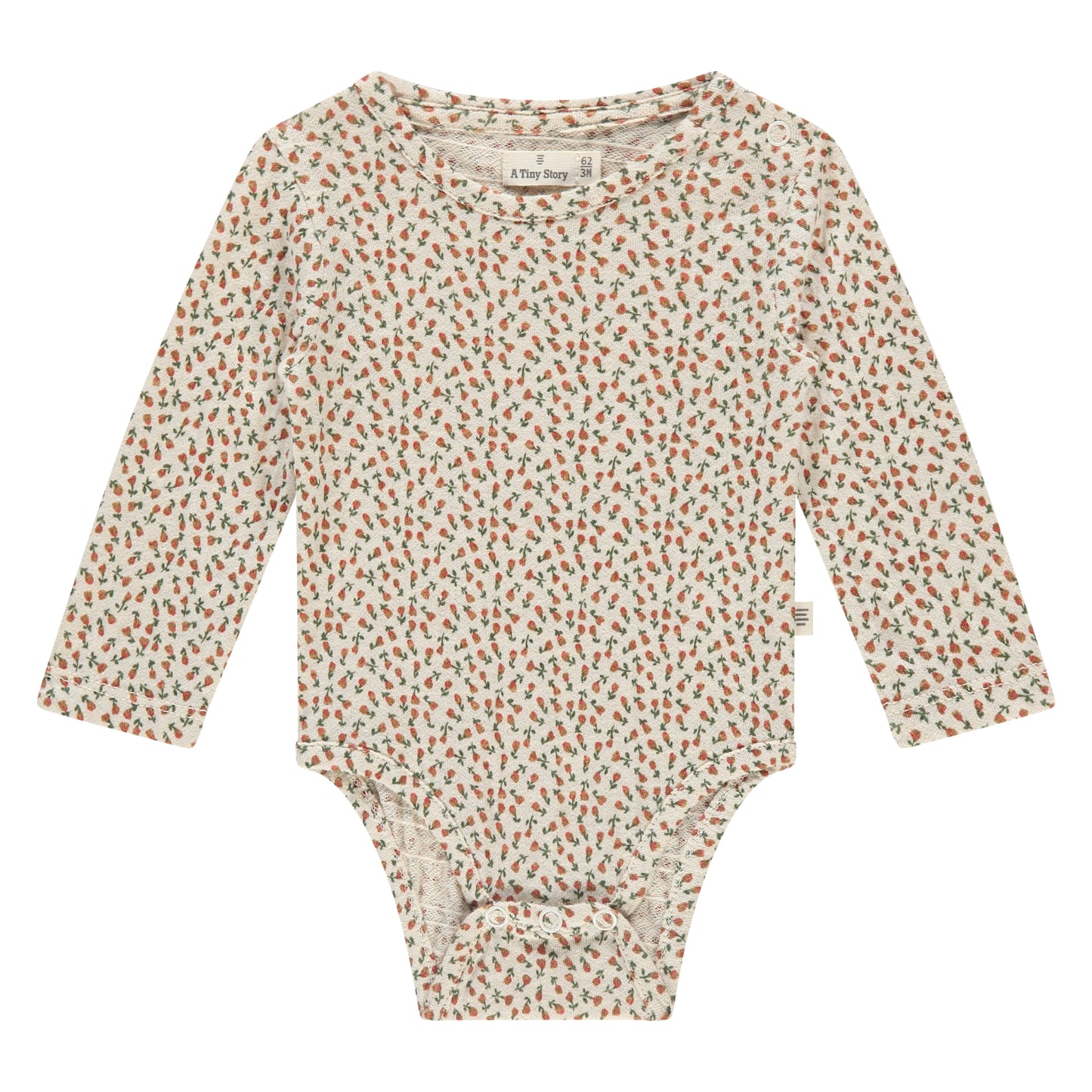 A TINY STORY - SNOW BLOEMETJES ROMPER