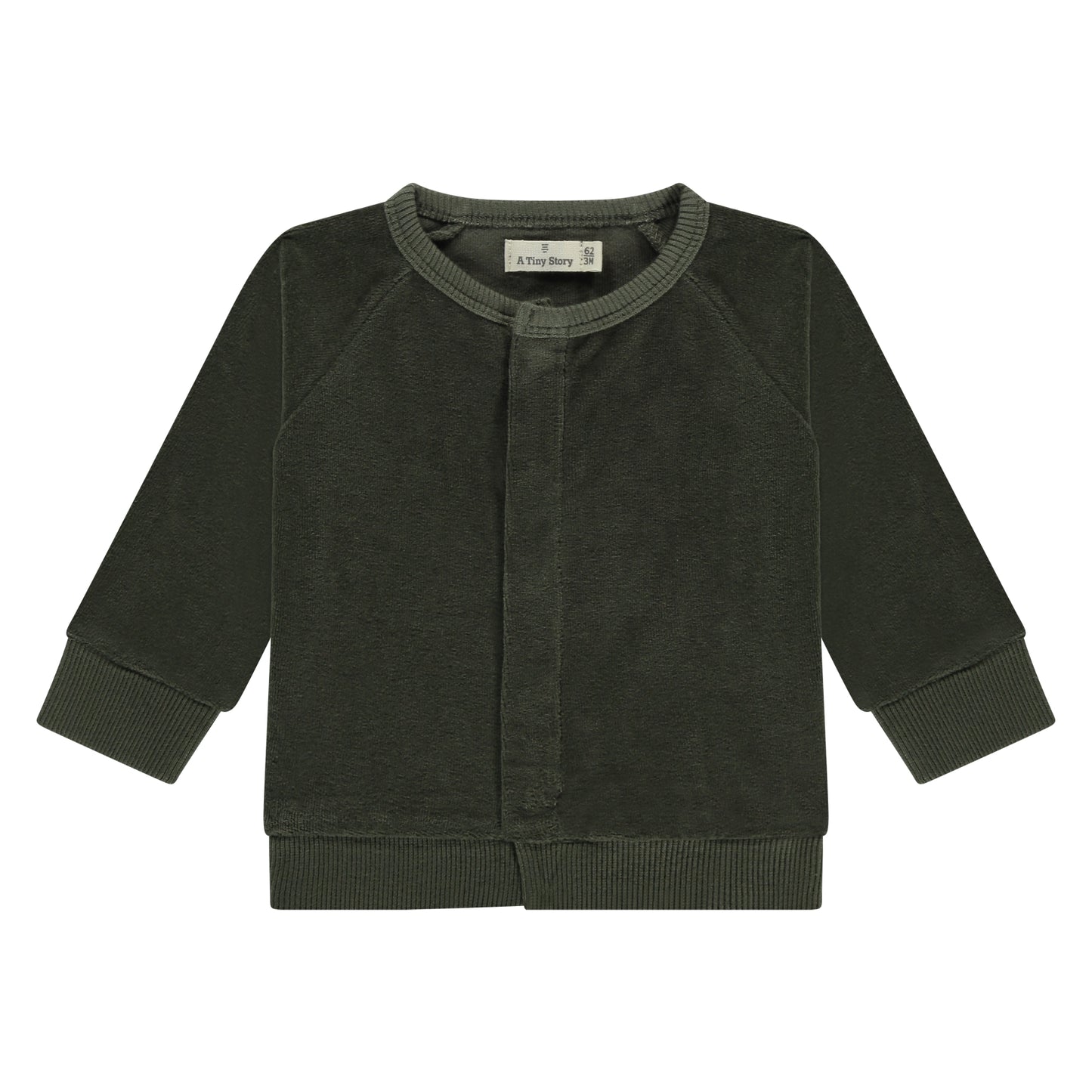 A TINY STORY - BASIL CARDIGAN