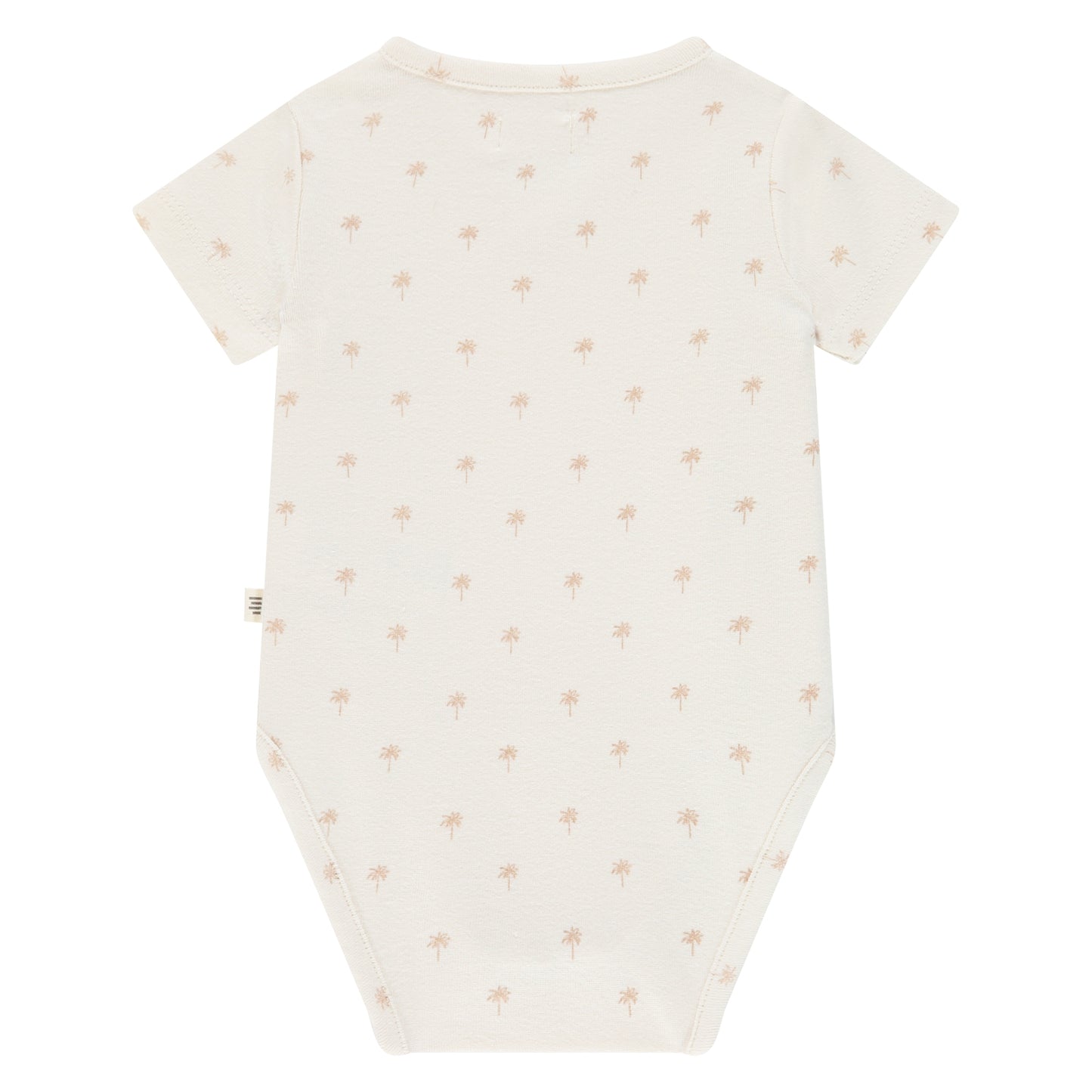 A TINY STORY - ECRU OVERSLAG ROMPER KORTE MOUW