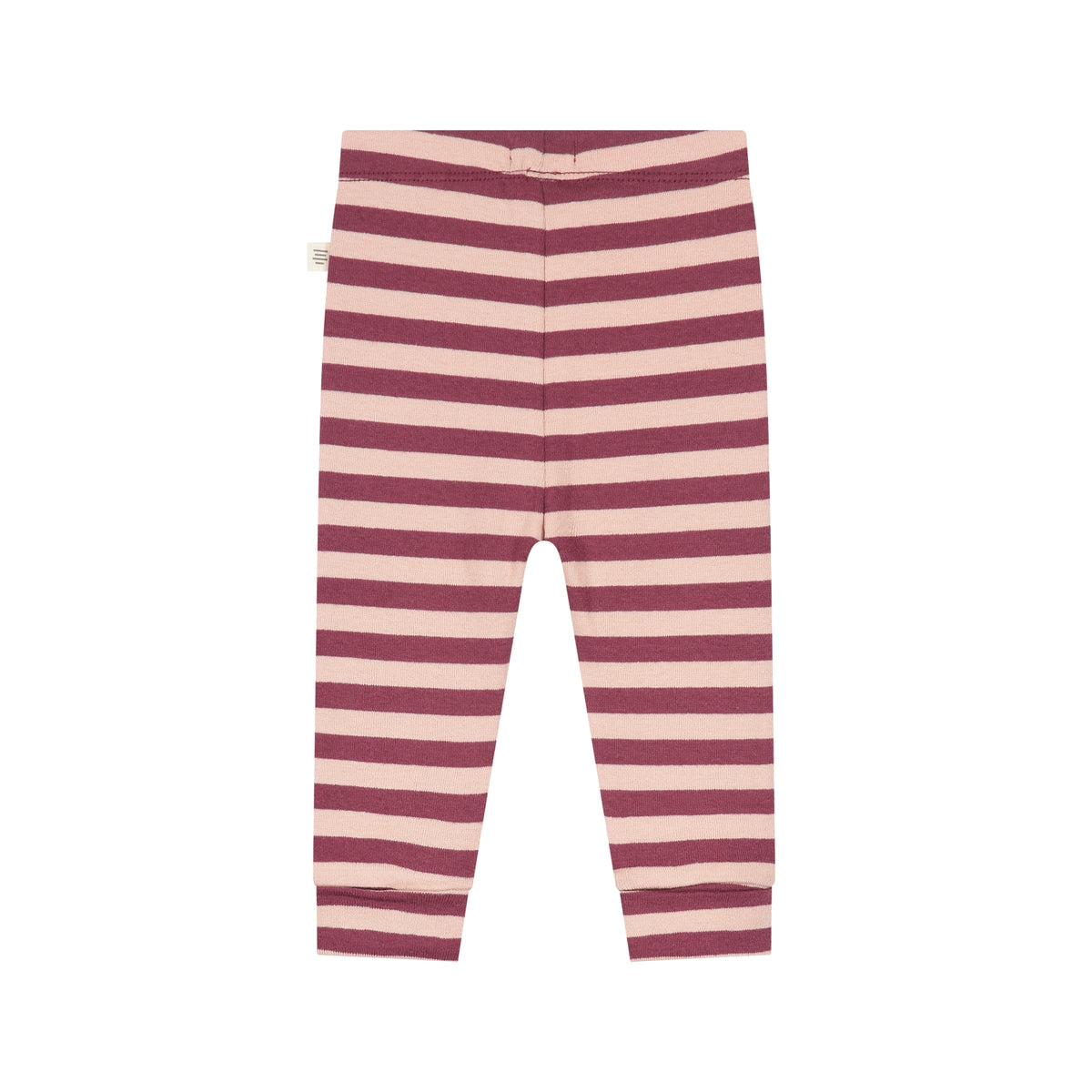 A TINY STORY - LEGGING GESTREEPT DARK RED