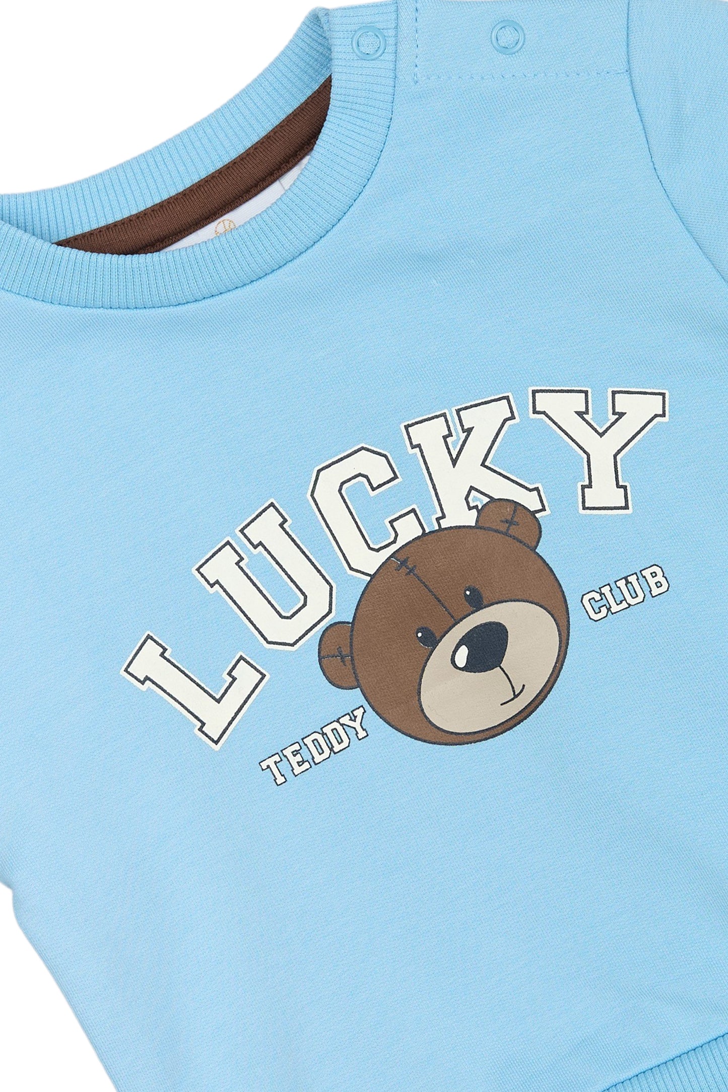 THE NEW - LUCKY SWEATER BLAUW