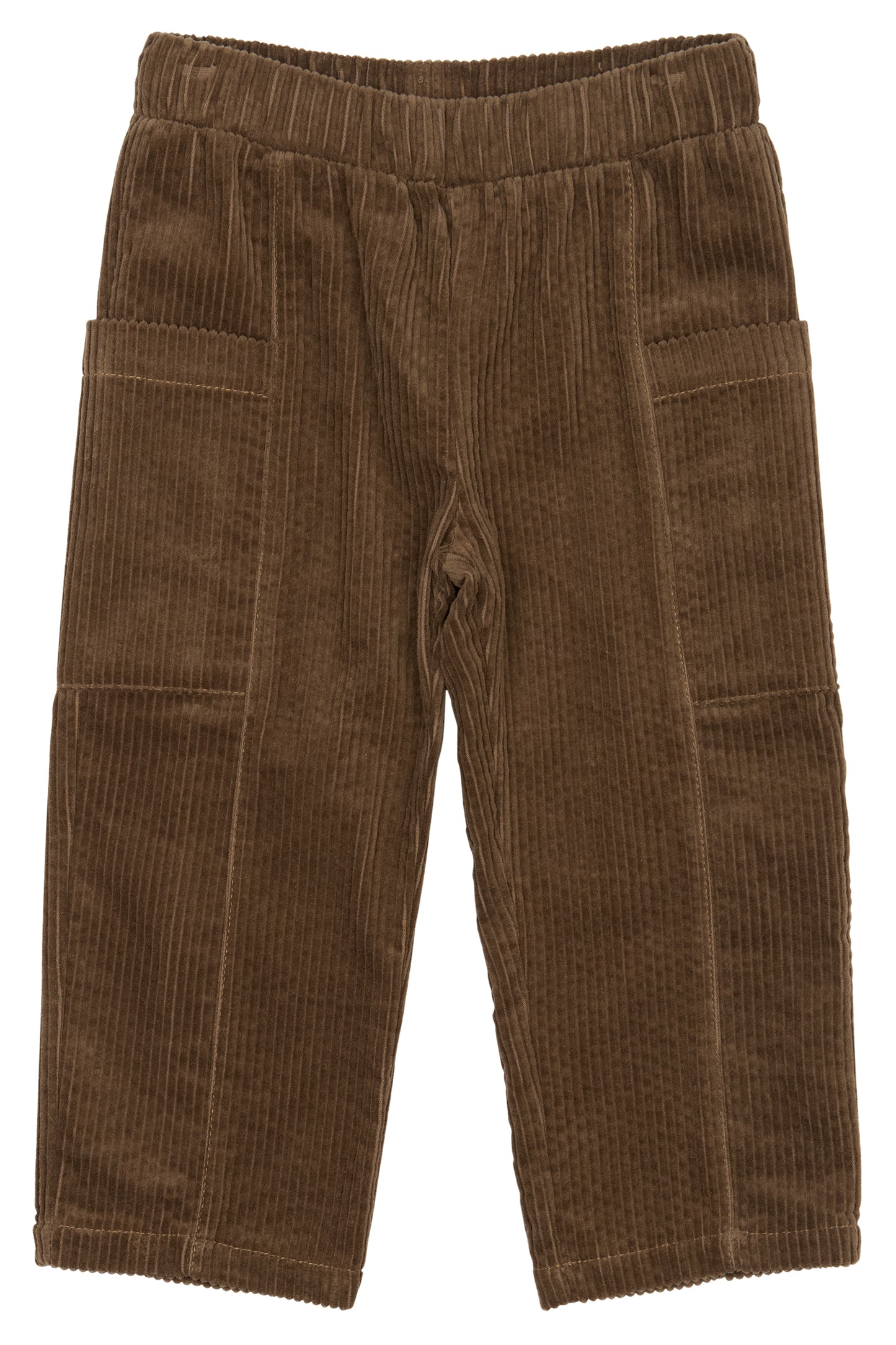 THE NEW - PADENO RIB BROEK TOFFEE