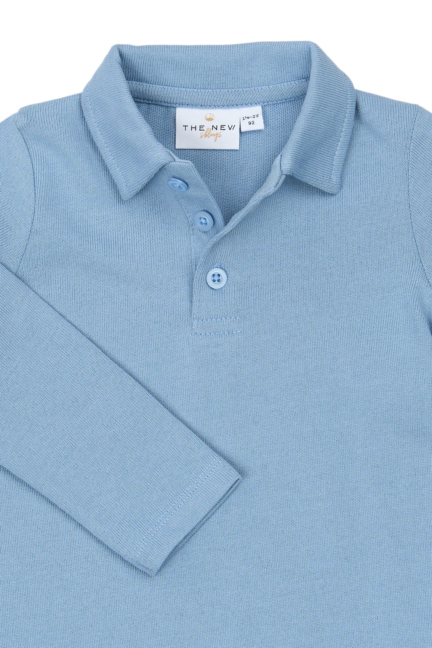 THE NEW - STEWARD POLO LANGE MOUW FOREVER BLUE