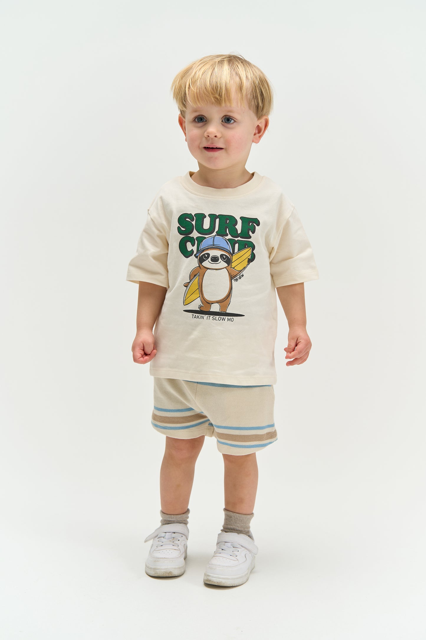THE NEW - TOBIAS T-SHIRT CREME