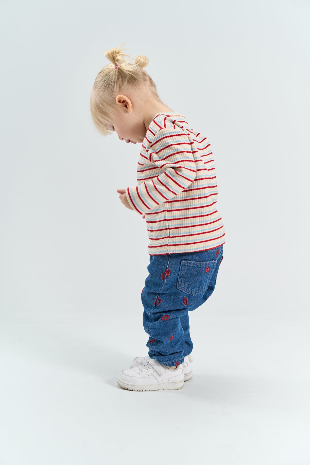 THE NEW - YARDA DENIM BROEK KUSJES