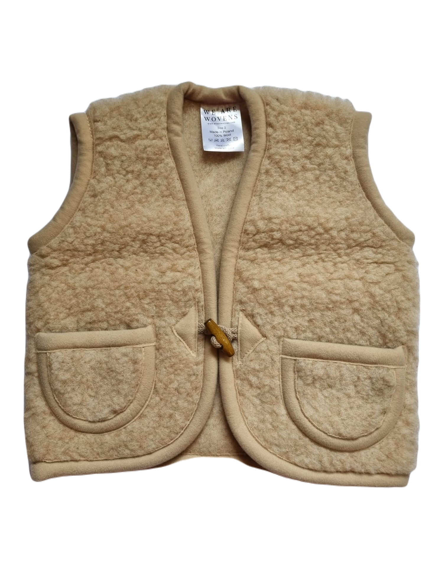 WE ARE WOVENS - LATTE BODYWARMER