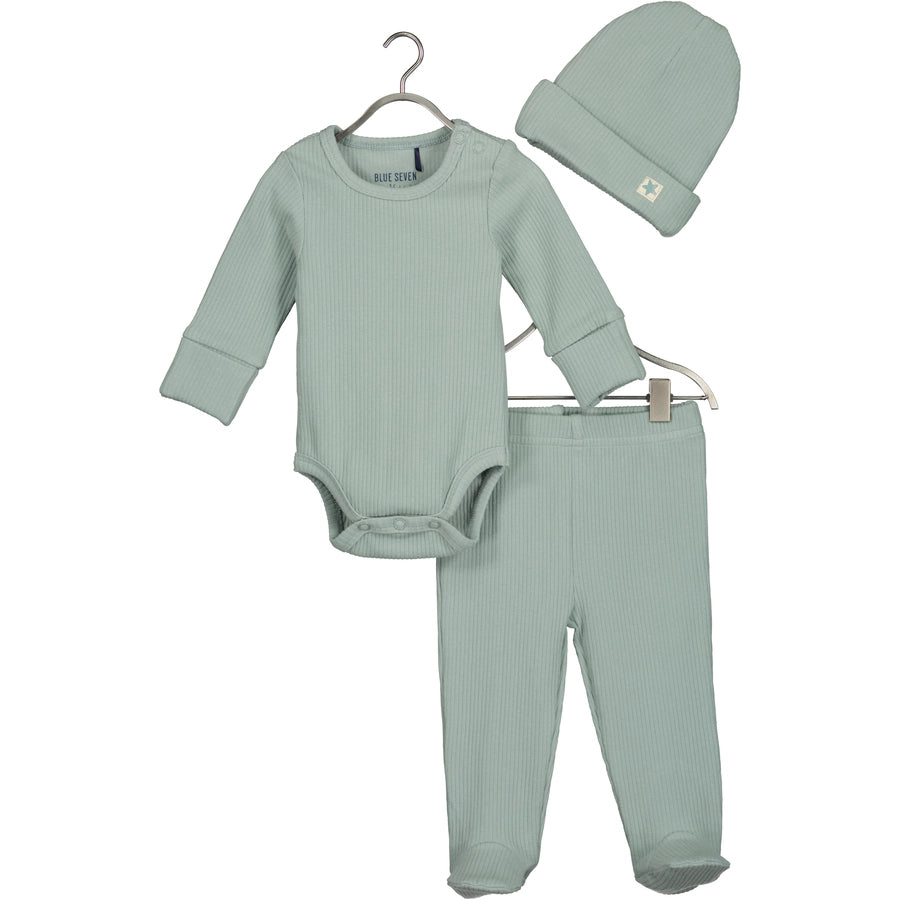 BLUE SEVEN - BABYSET SALIEGROEN