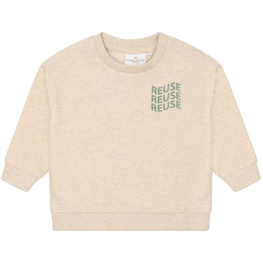 THE NEW - CREME MELANGE SWEATER