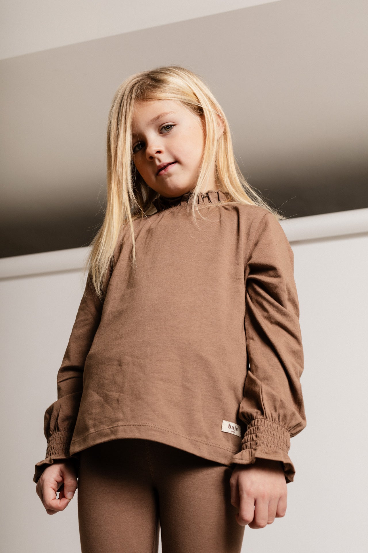 BAJE - ELA SHIRT BROWN CACAO
