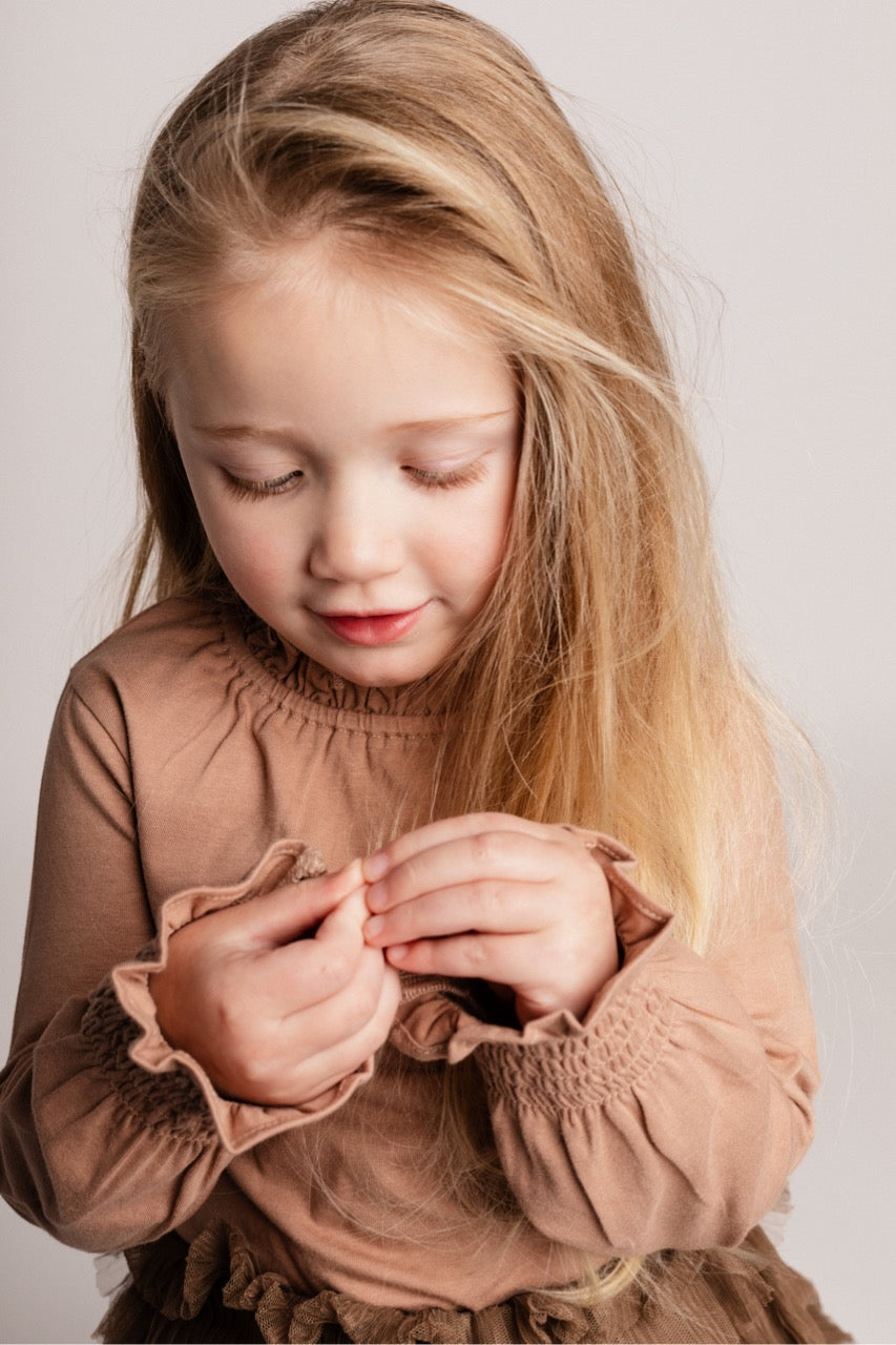 BAJE - ELA SHIRT PEACH ALMOND