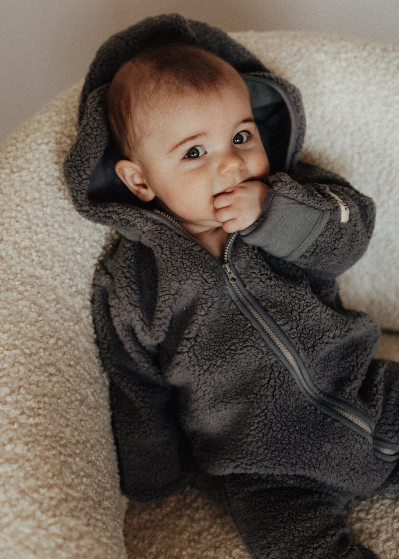 BAJE - TEDDY BODYSUIT GRIJSBLAUW