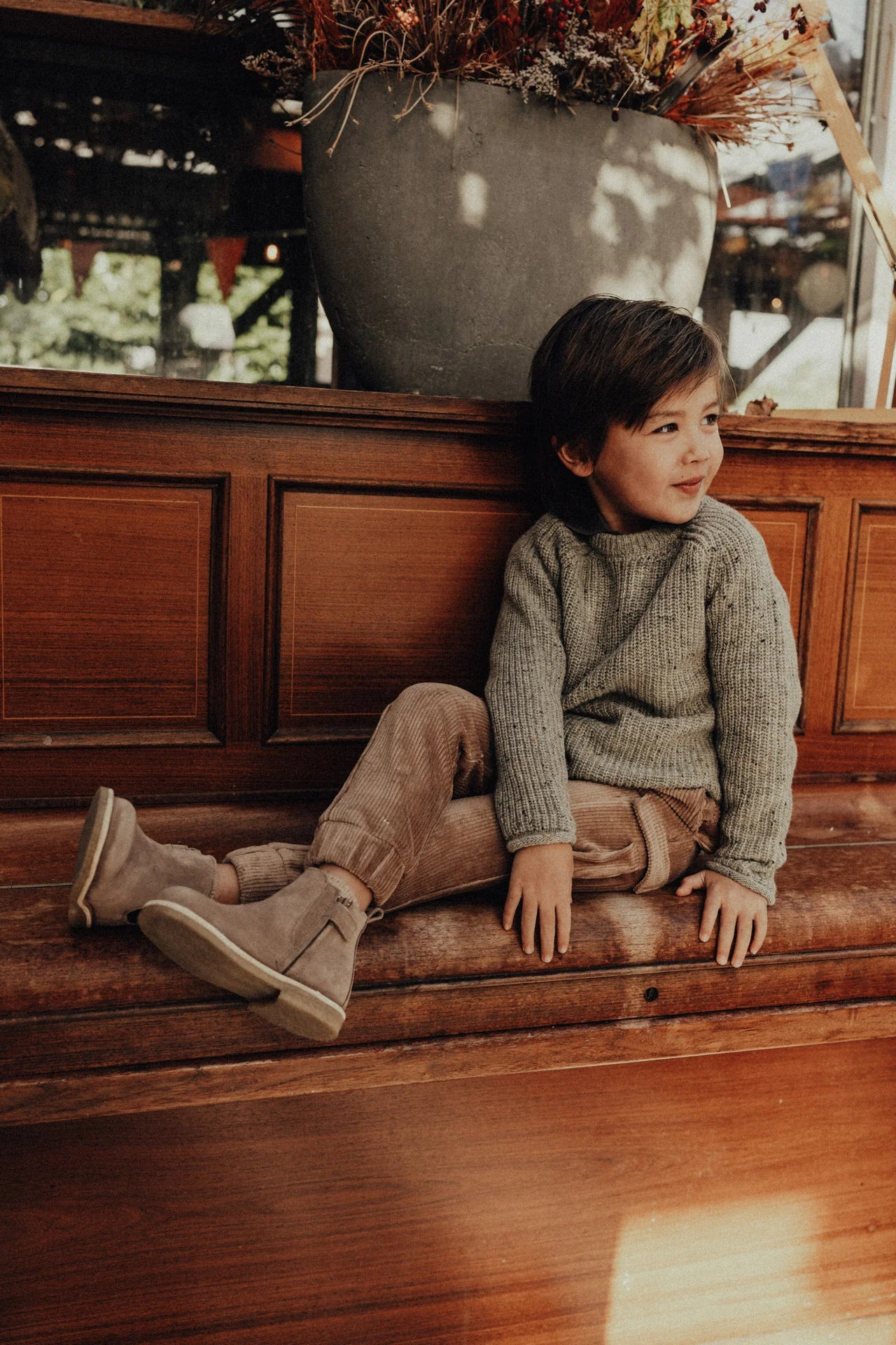 BAJE - WOOLWICH BROEK TAUPE