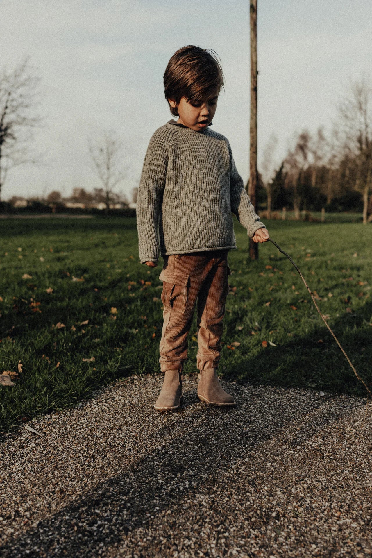 BAJE - WOOLWICH BROEK TAUPE