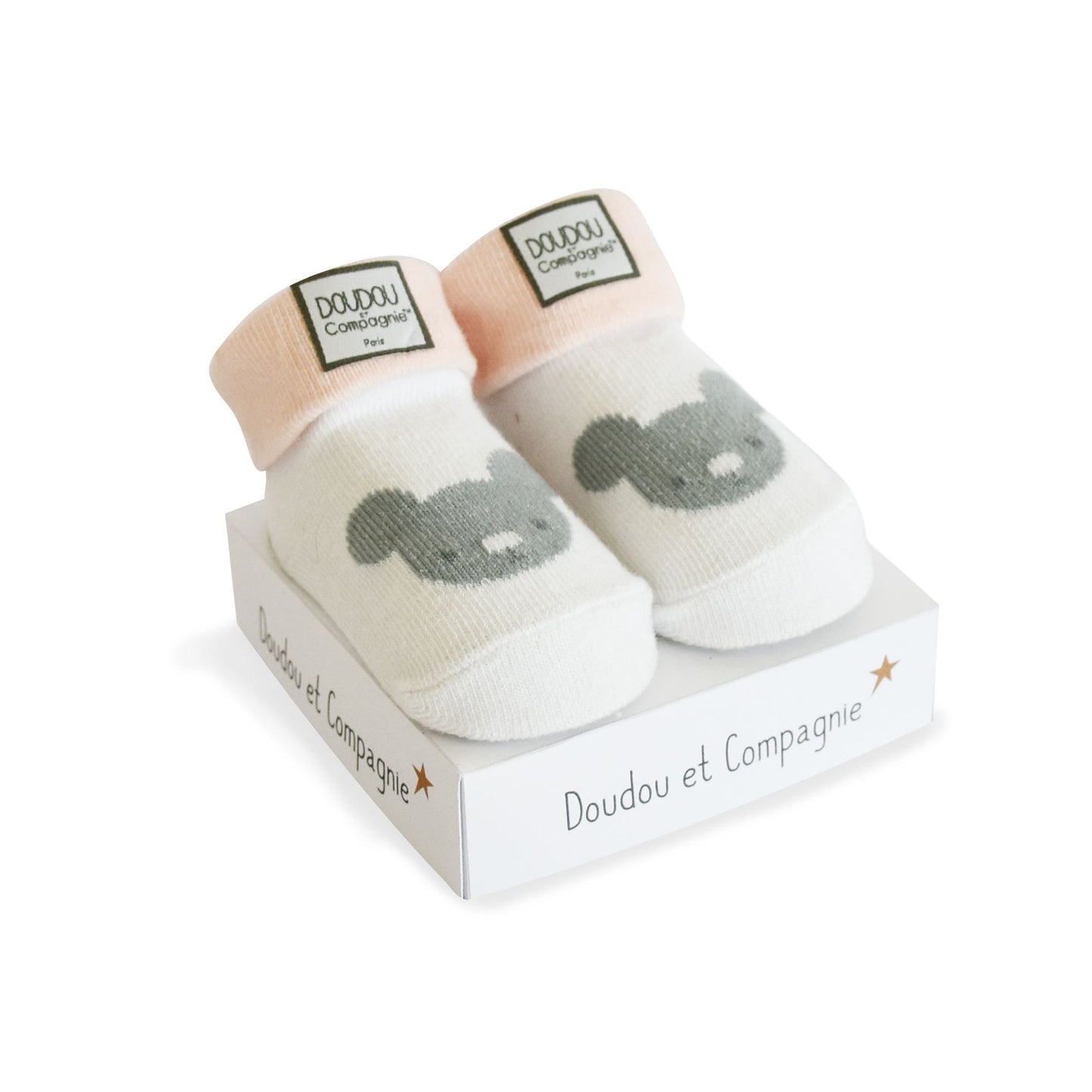 DOUDOU - sokjes babyroze