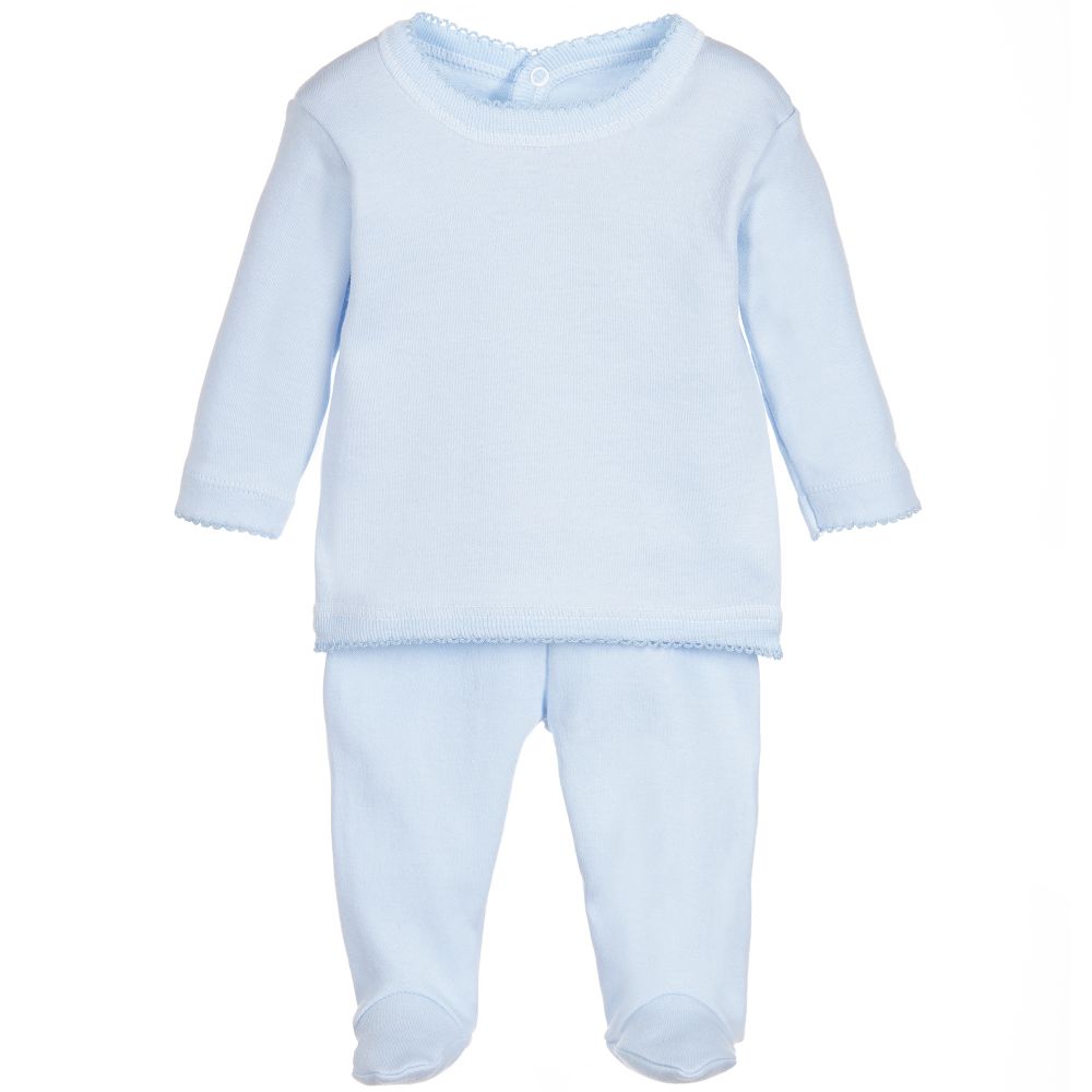 Babidu - tweedelig babysetje blauw