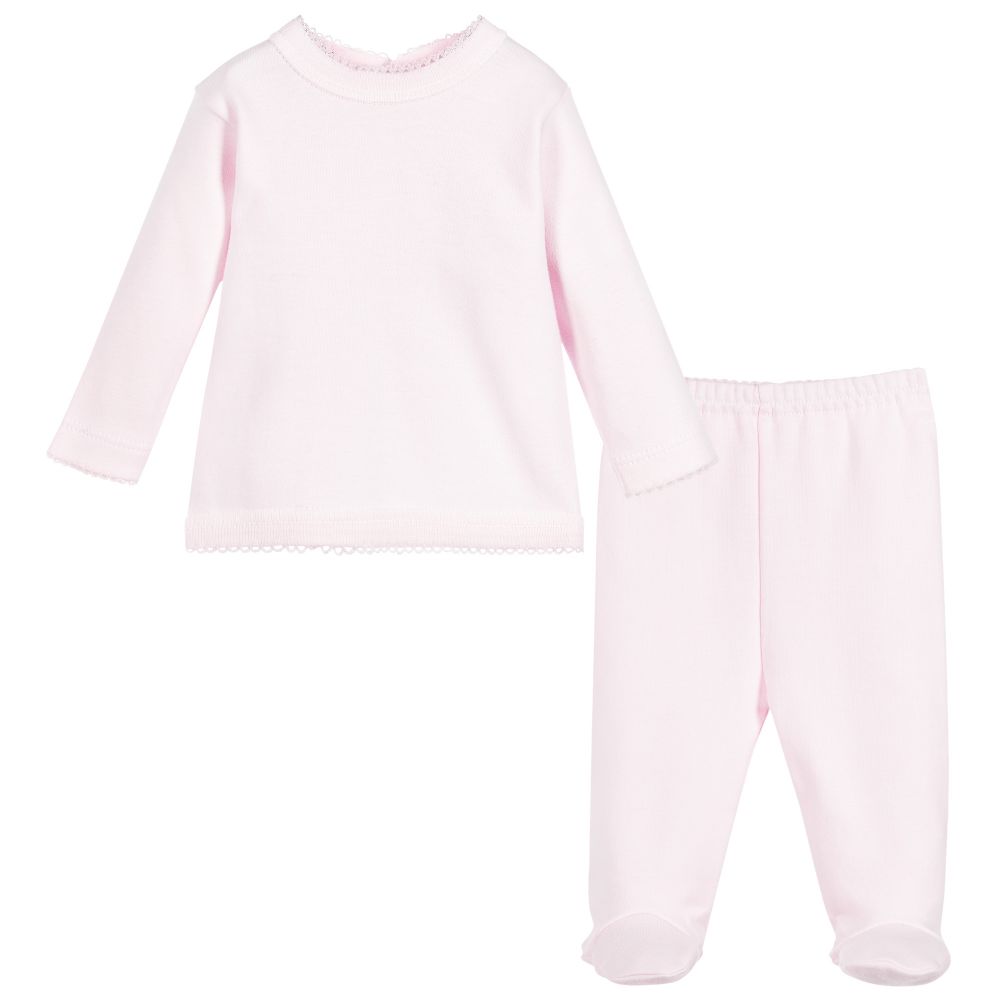 Babidu - tweedelig babysetje roze