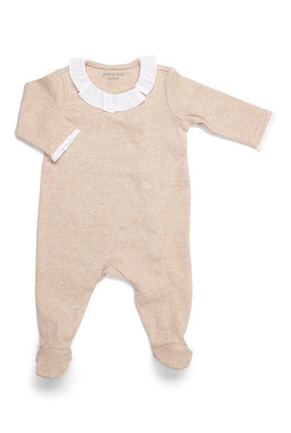 POETREE - BABYPAKJE MET KRAAG CAMEL