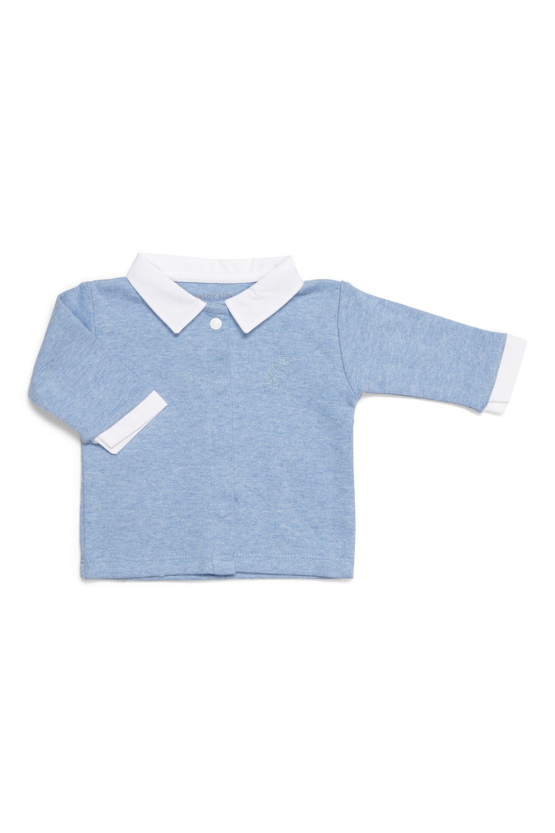 POETREE - 2-DELIG SET BLAUW/WIT