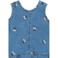THE NEW - OVIA DENIM JURK ROZE KERSJES