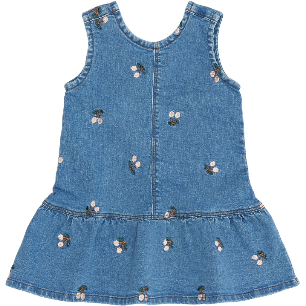 THE NEW - OVIA DENIM JURK ROZE KERSJES