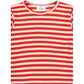 THE NEW - GESTREEPT SHIRT POPPY RED
