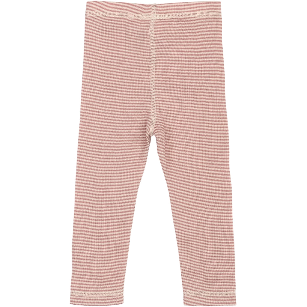 PETIT PIAO - MERINO WOLLEN LEGGING ROSE