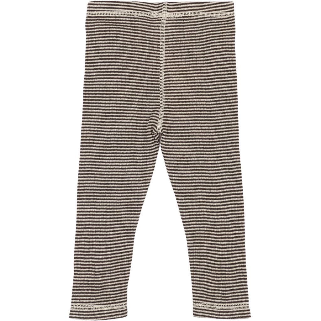 PETIT PIAO - MERINO WOLLEN LEGGING COFFEE