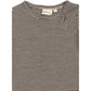 PETIT PIAO - MERINO WOLLEN ROMPER COFFEE