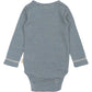 PETIT PIAO - MERINO WOLLEN ROMPER ENSIGN BLUE