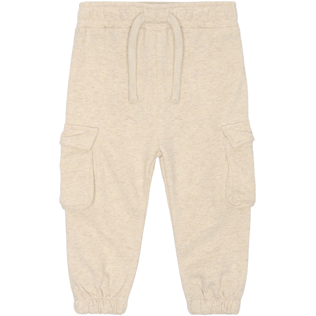 THE NEW - CARGO JOGGING OATMEAL MELANGE