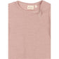 PETIT PIAO - MERINO WOLLEN ROMPER ROSE