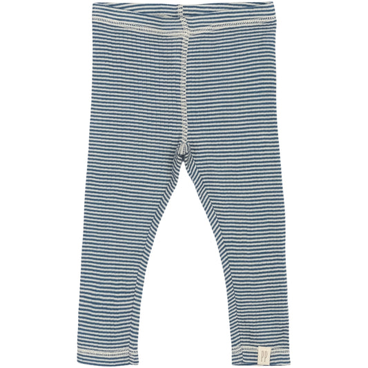 PETIT PIAO - MERINO WOLLEN LEGGING ENSIGN BLUE