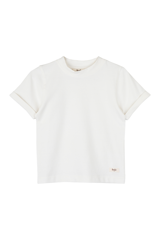BAJE - MOSS T-SHIRT WHITE CLOUD
