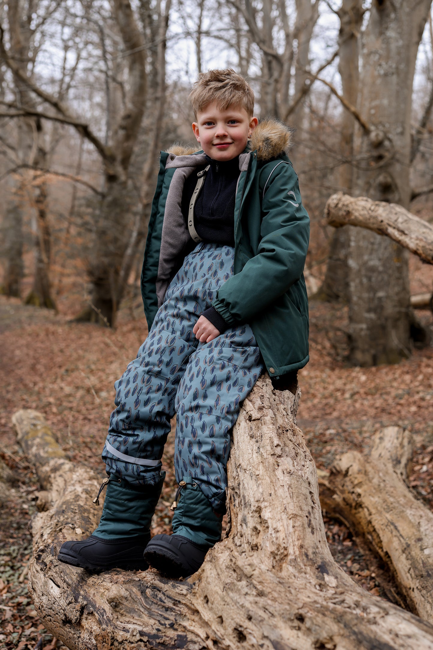 MIKK LINE - BALSAM GREEN SKI/SNEEUW BROEK