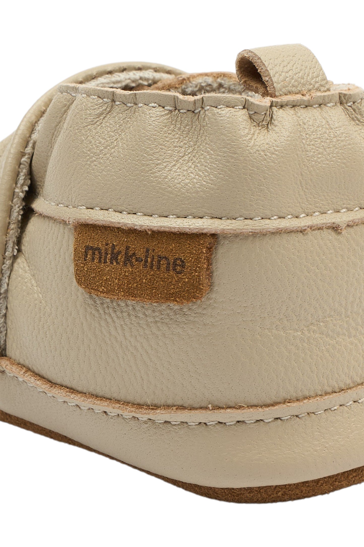 MIKK LINE - LEREN SLOFJES BIJ