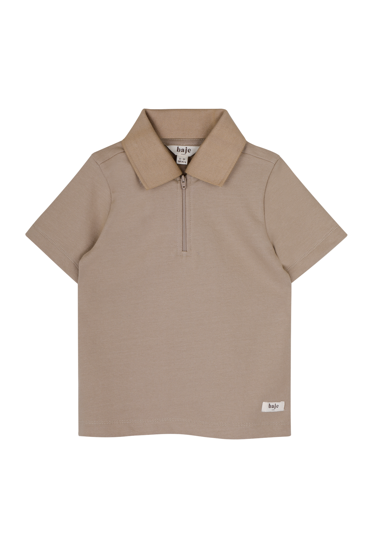 BAJE - HERVAS POLO TAUPE CAFE