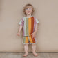 SALTED STORIES - MULTI STRIPE SHORT