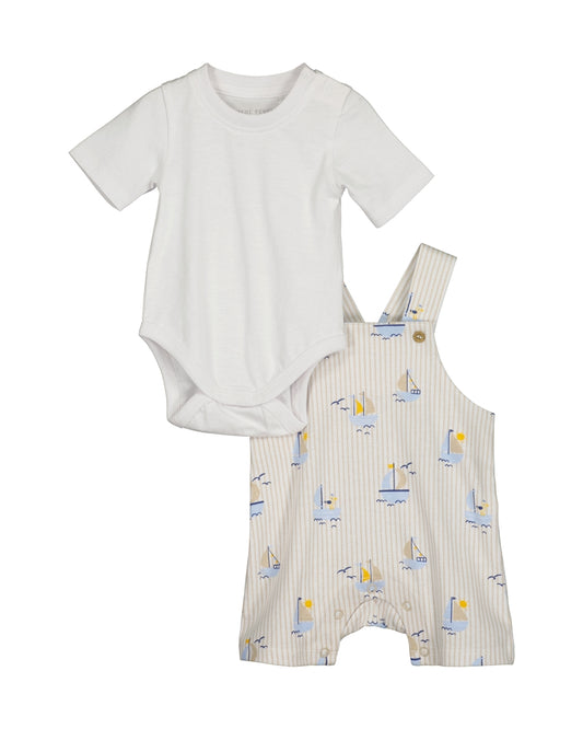 BLUE SEVEN - ROMPER MET BOOTJES TUINBROEK