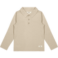 BAJE - BROC POLO LANGE MOUW SAND DESERT