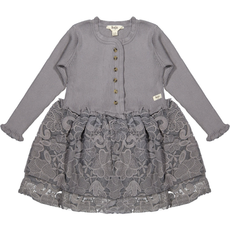 BAJE - JURK MARIEZE GREY STEEL