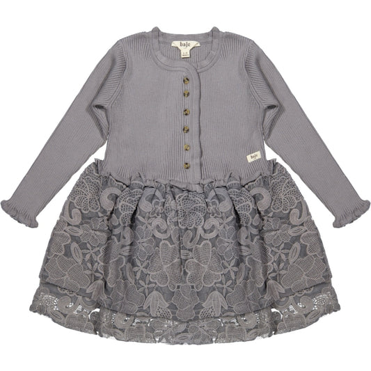 BAJE - JURK MARIEZE GREY STEEL