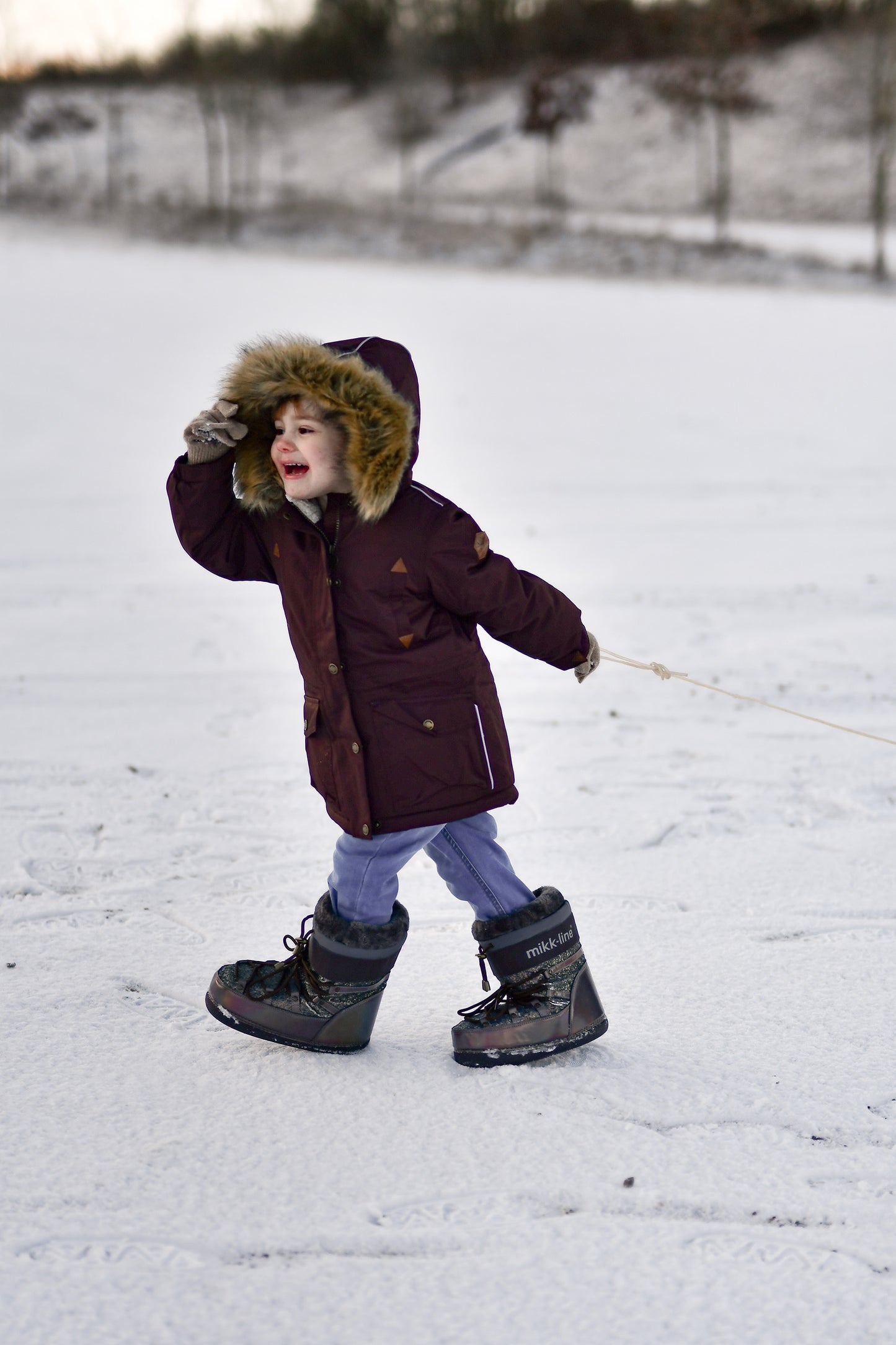 MIKK LINE - SNOW BOOTS SPARROW GLITTER