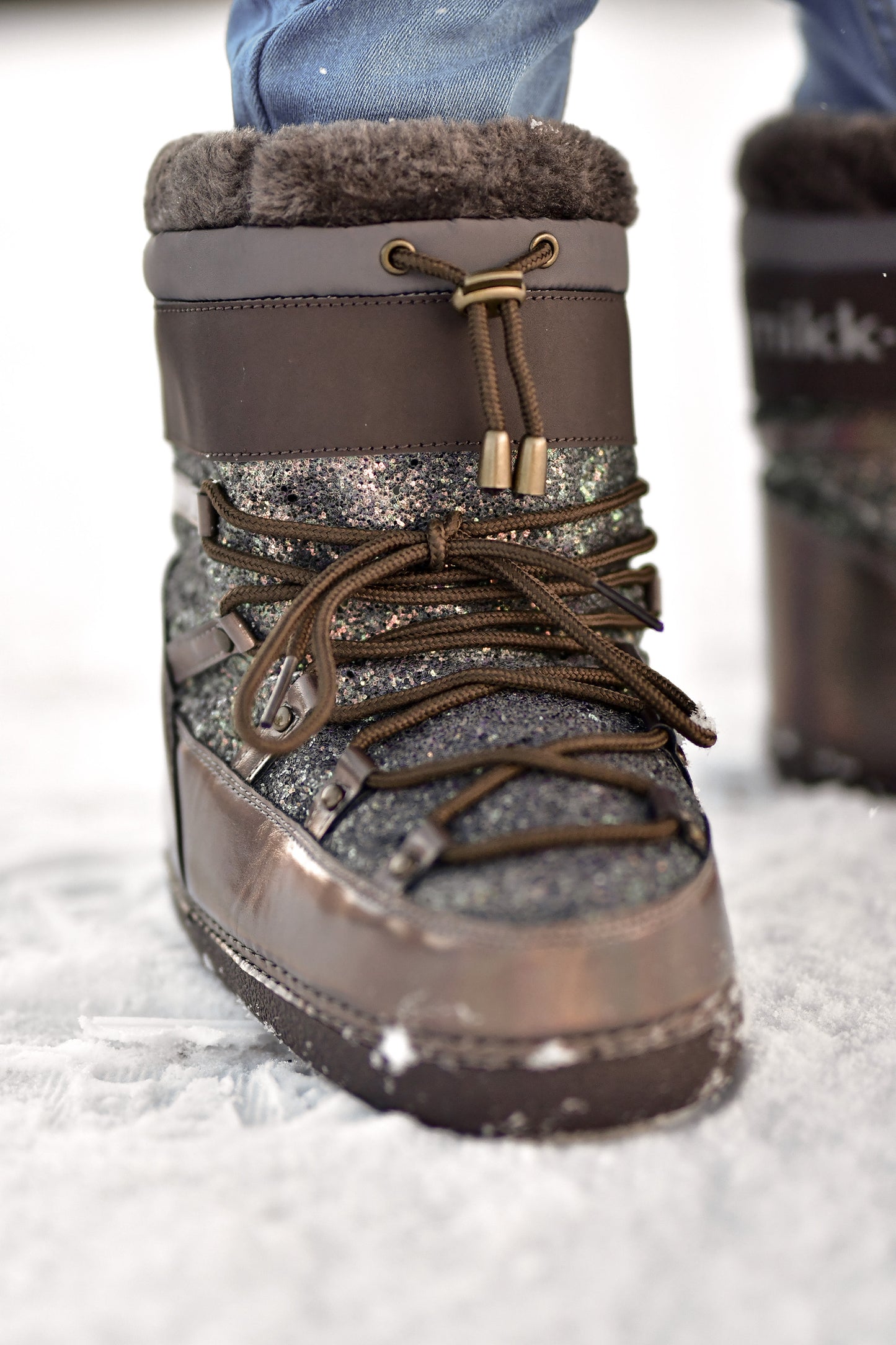 MIKK LINE - SNOW BOOTS SPARROW GLITTER