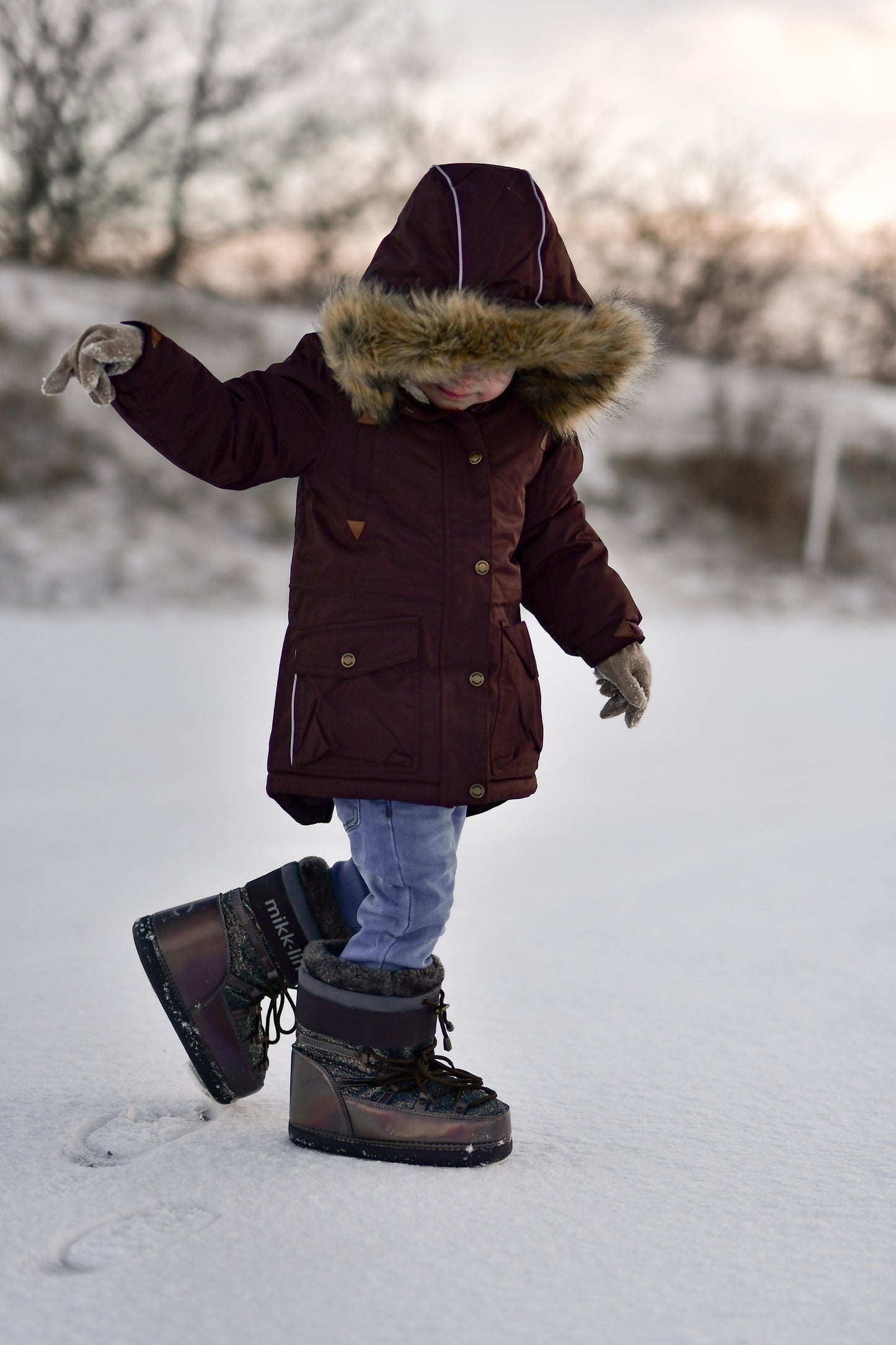 MIKK LINE - SNOW BOOTS SPARROW GLITTER