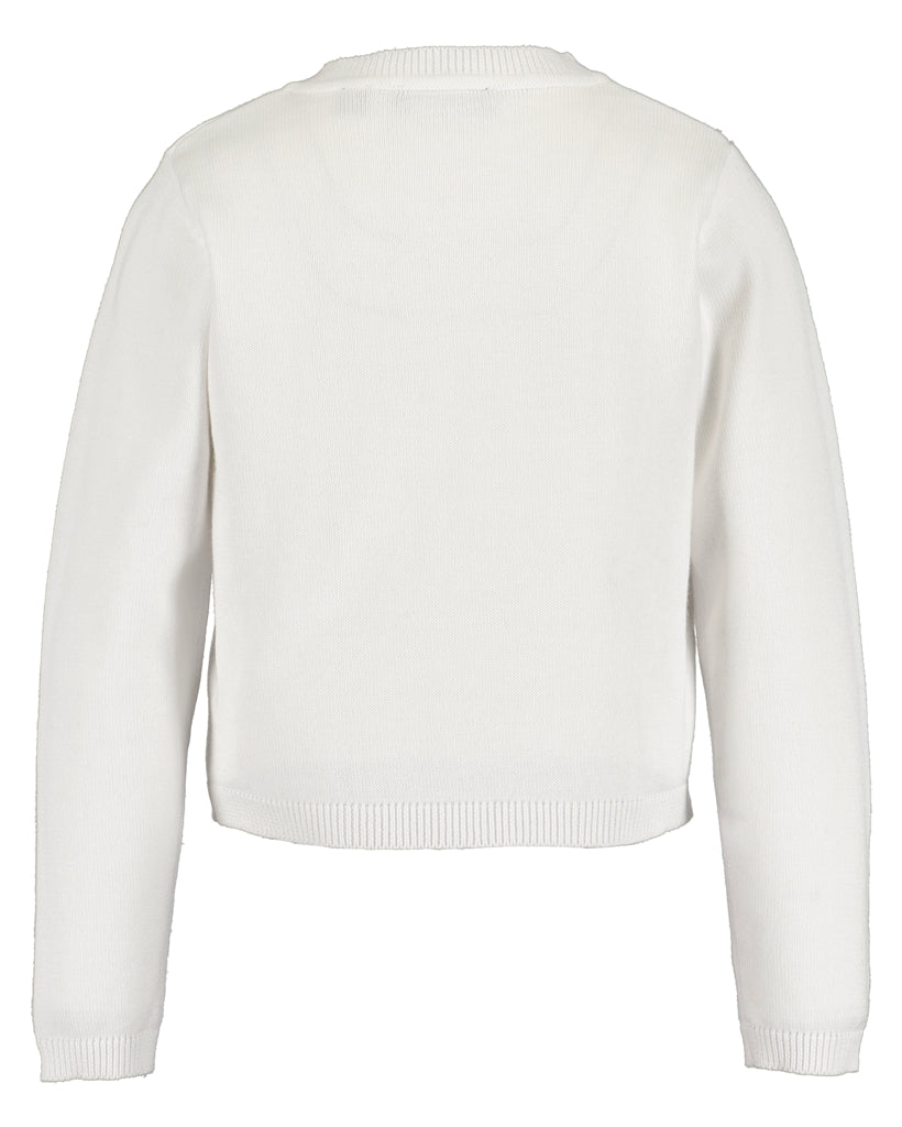 BLUE SEVEN - VEST MET OPEN VLINDERTJES