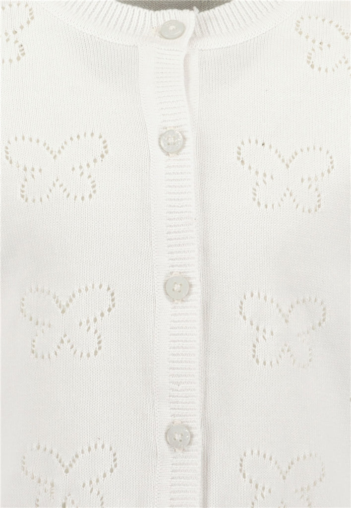 BLUE SEVEN - VEST MET OPEN VLINDERTJES