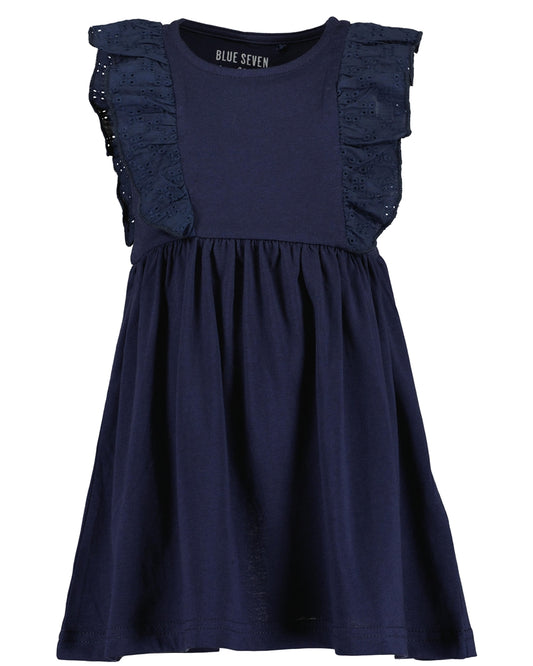 BLUE SEVEN - DONKER BLAUWE JURK